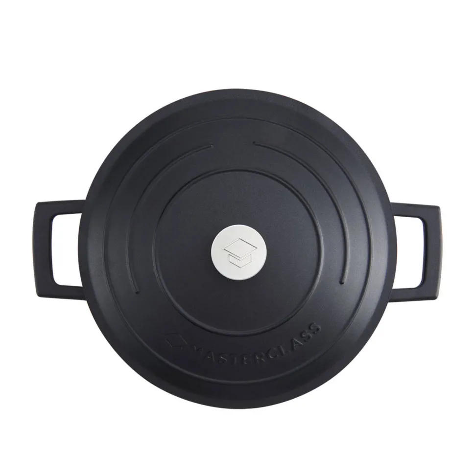 Masterclass Gietaluminium Braadpan (O24 Cm) (2,5L) (Lichtgewicht)