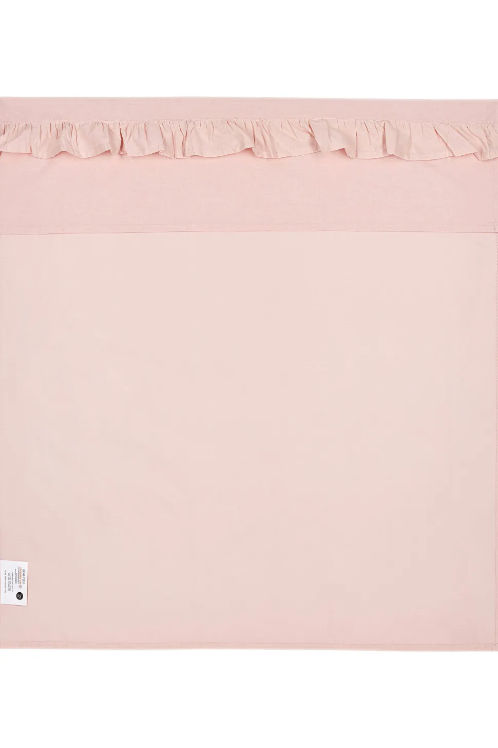 Meyco Baby Ledikantlaken Ruffle 100X150 Soft Pink