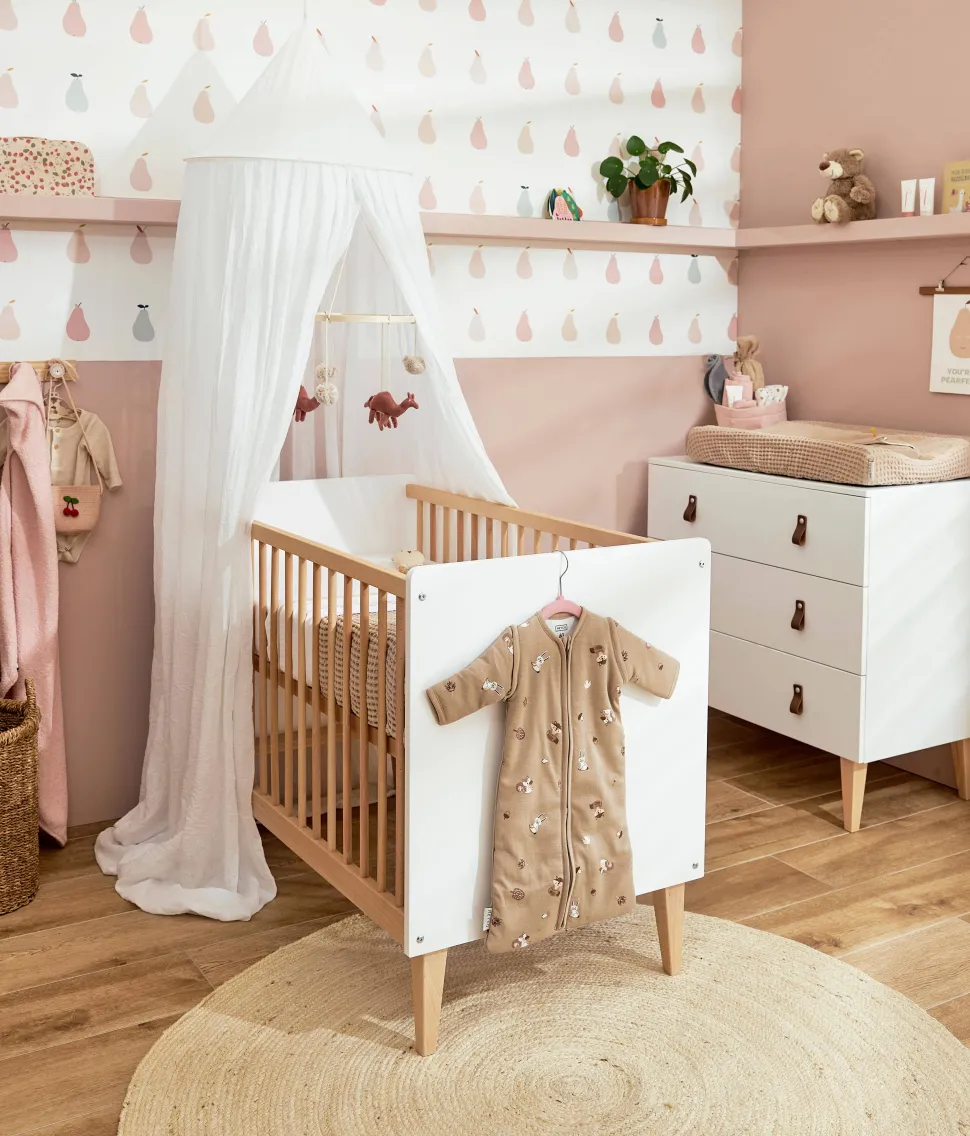 Meyco Baby Wieglaken 'Love You To The Moon & Back' Sand