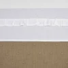 Meyco Baby Wieglaken Ruffle 75X100 White