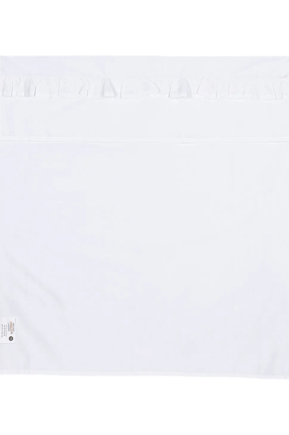 Meyco Baby Wieglaken Ruffle 75X100 White