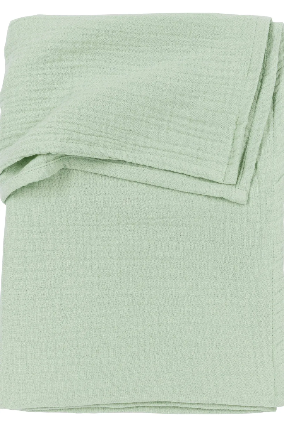 Meyco Hydrofiele Baby Wieglaken 75X100 Cm Soft Green