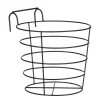 Mica Decorations Callee Mand Muurhanger Zwart - (L19Xb22Xh19,5 Cm)