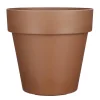 Mica Decorations Orion Bloempot Rond Bruin - (H34Xo36 Cm)
