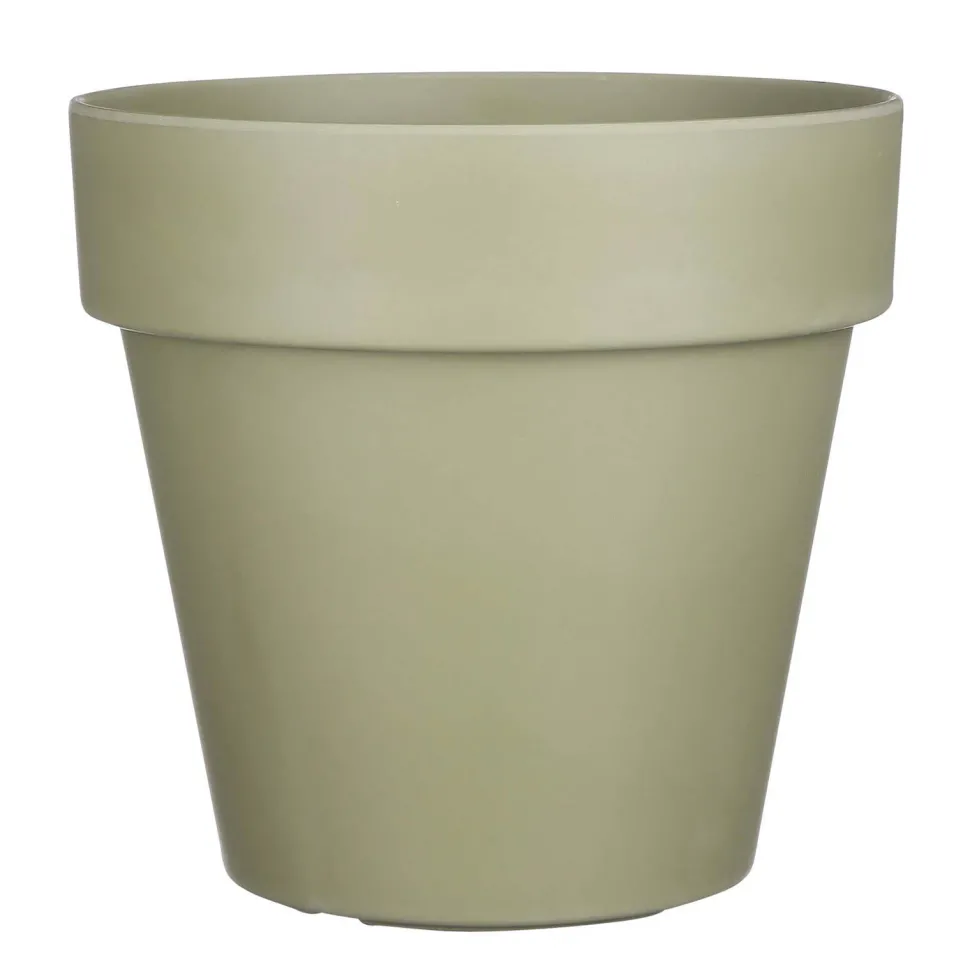 Mica Decorations Orion Bloempot Rond Groen - (H28,5Xo30 Cm)