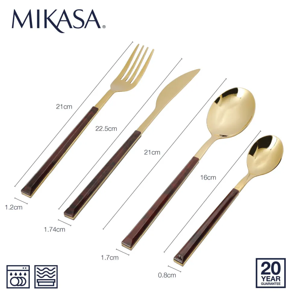 Mikasa Bestekset (16-Delig) (4 Personen)