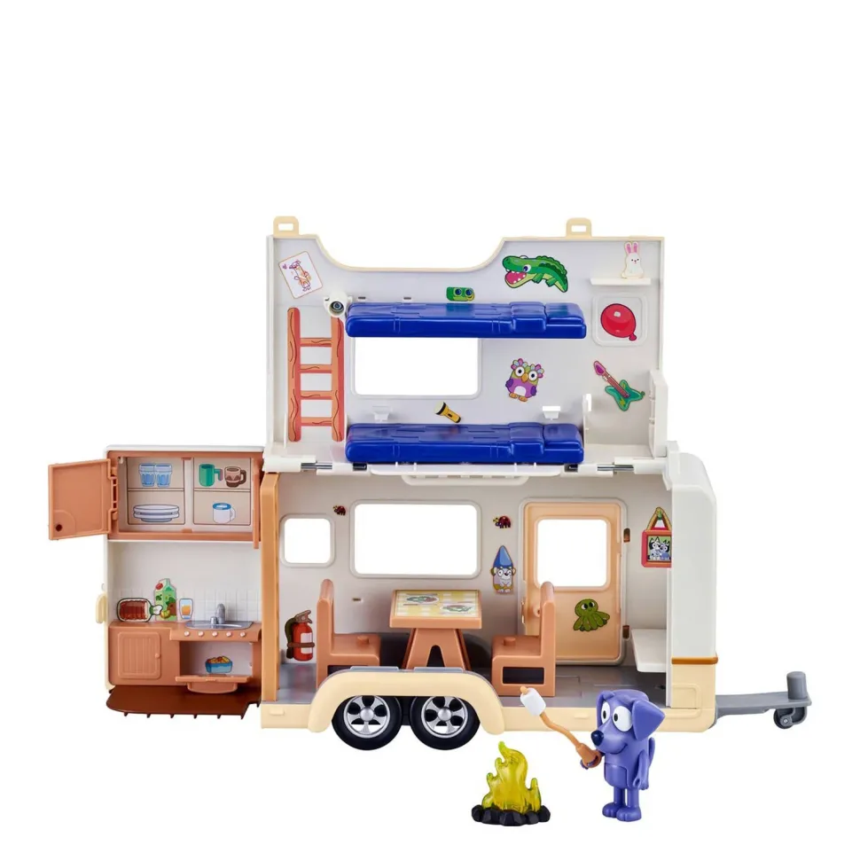 Moose Toys Bluey Kampeeravonturen Speelset