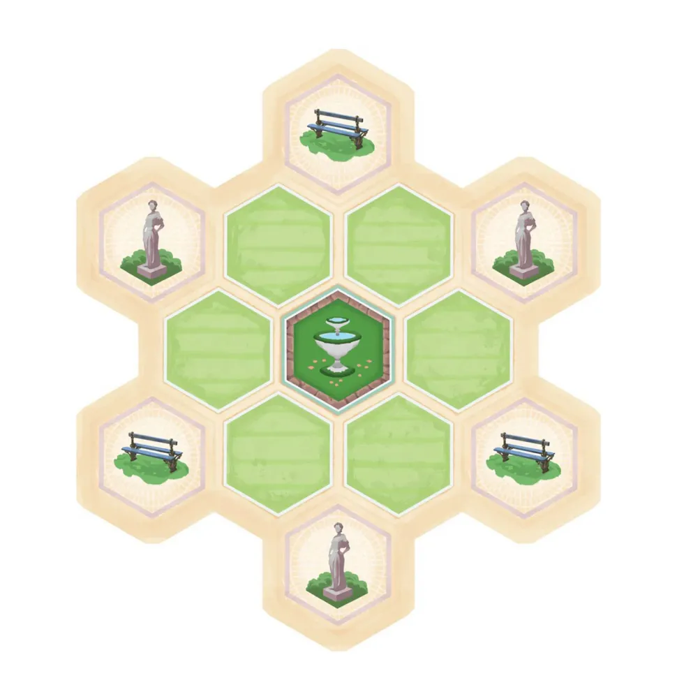 Next Move Games Azul Tuin Van De Koningin Nl/Fr