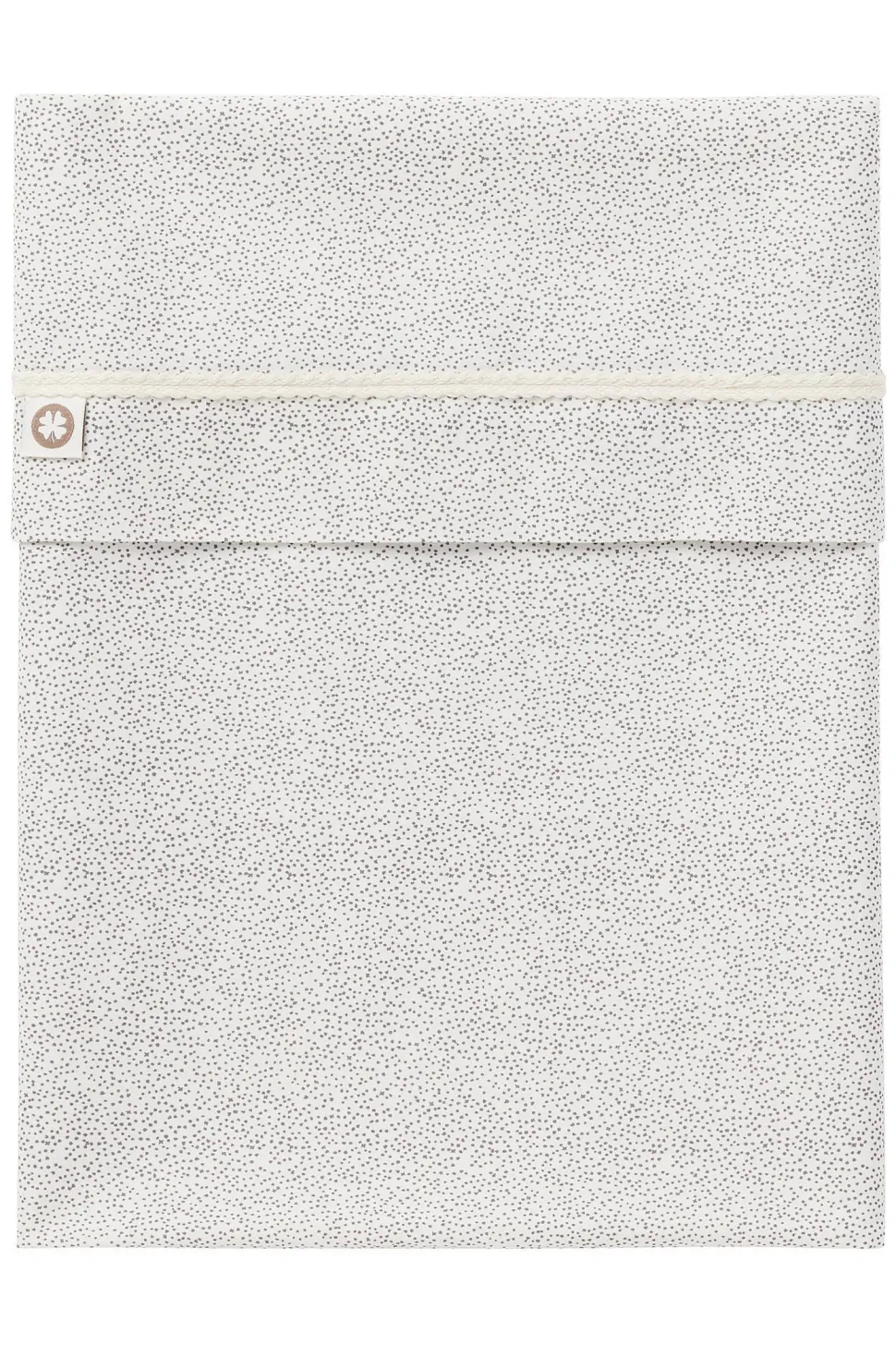 Noppies Baby Comfort Tiny Dot Poplin Reversible Baby Wieglaken Gots 80X100 Cm Jet Stream