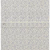 Noppies Botanical Poplin Ledikantlaken 110X140 Cm Colony Blue