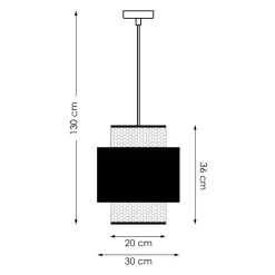 Nous Living Hanglamp Damian (O30 Cm)