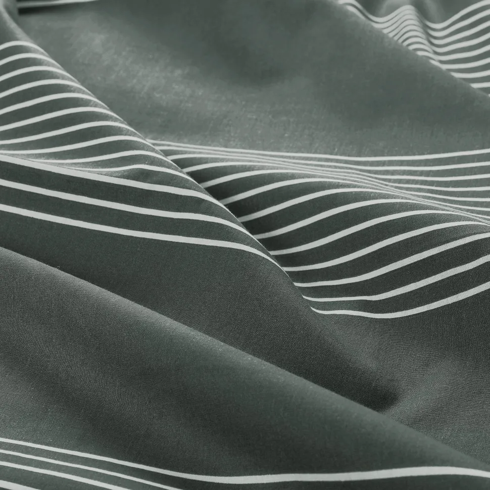 Nous Living Katoenen Dekbedovertrek 2 Persoons Wide Stripe (200X220 Cm)