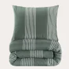 Nous Living Katoenen Dekbedovertrek 1 Persoons Wide Stripe (140X220 Cm)