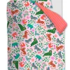 Oilily Katoenen Dekbedovertrek 1 Persoons Happy Zoo (140X200 Cm)