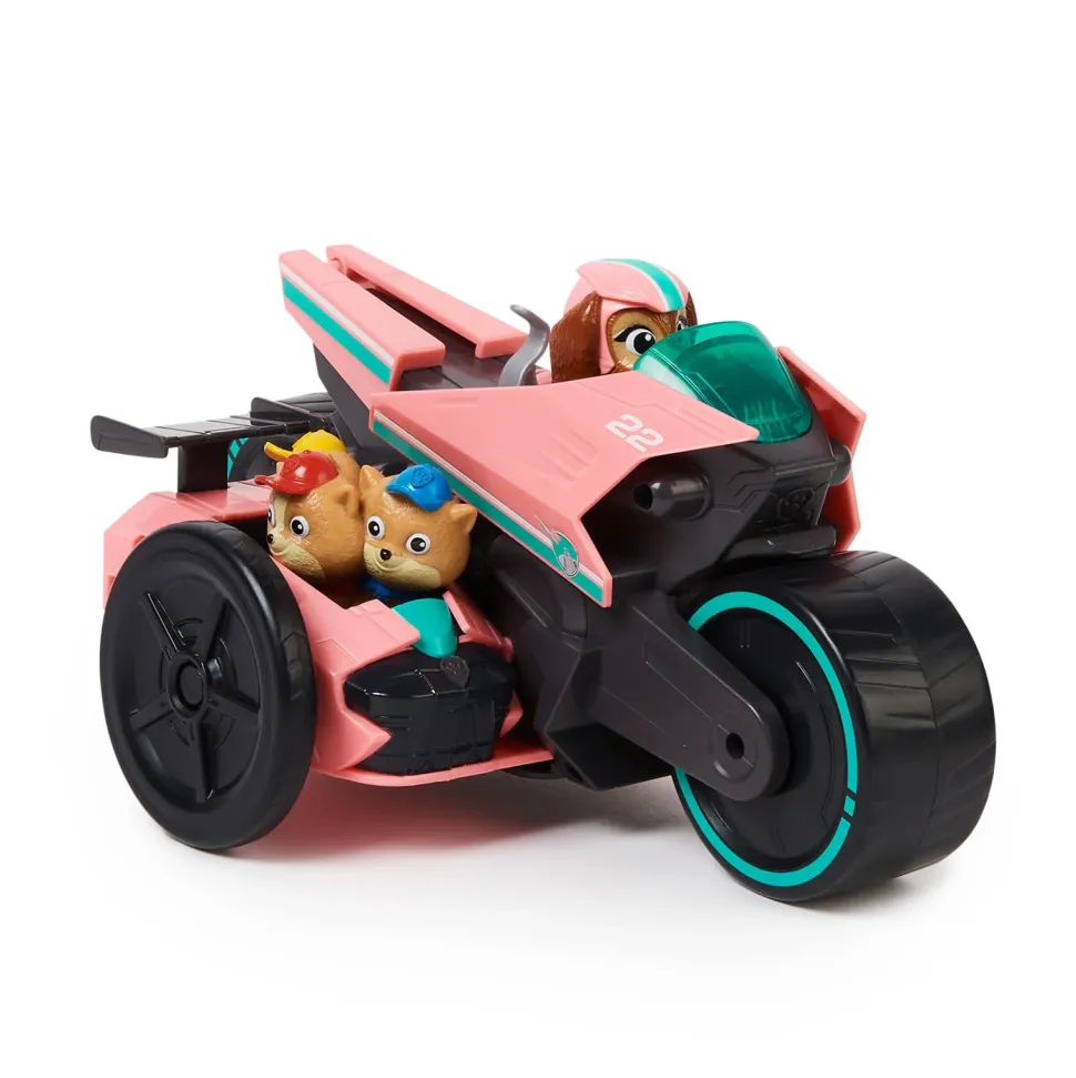 Paw Patrol The Mighty Movie Motorfiets Speelgoedvoertuig Met Speelfiguren