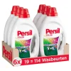 Persil Gel Color - Vloeibaar Wasmiddel - Gekleurde Was - Voordeelverpakking - 6 X 19 Wasbeurten - 114 Wasbeurten