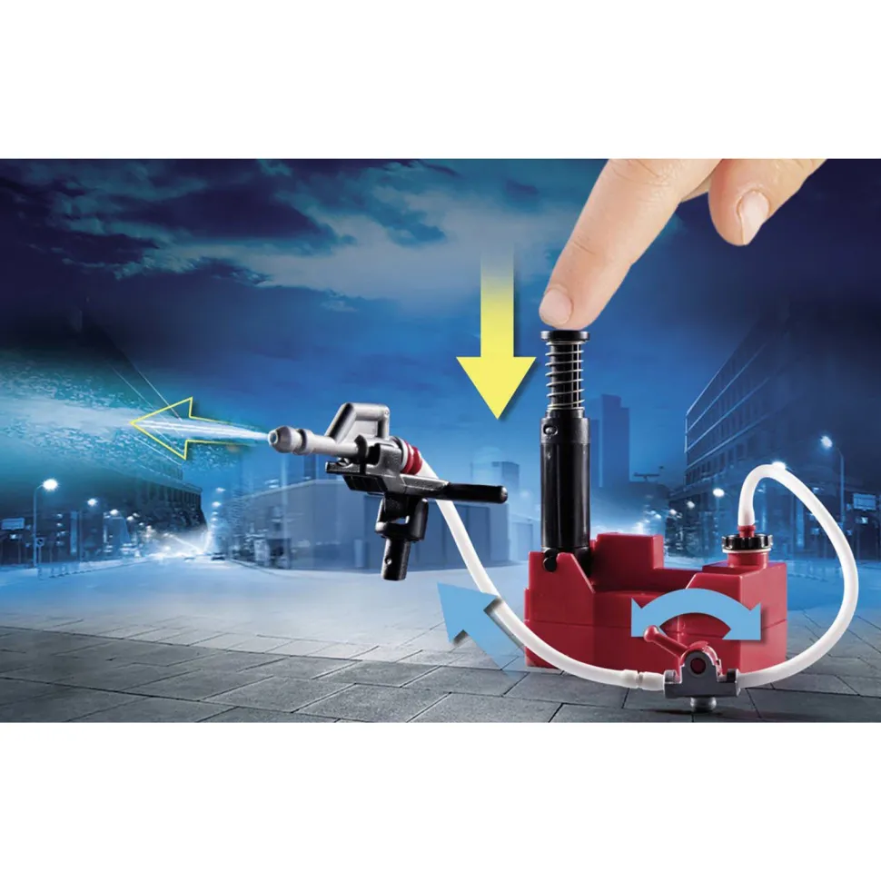 Playmobil City Action Brandweerwagen: Us Tower Ladder 70935