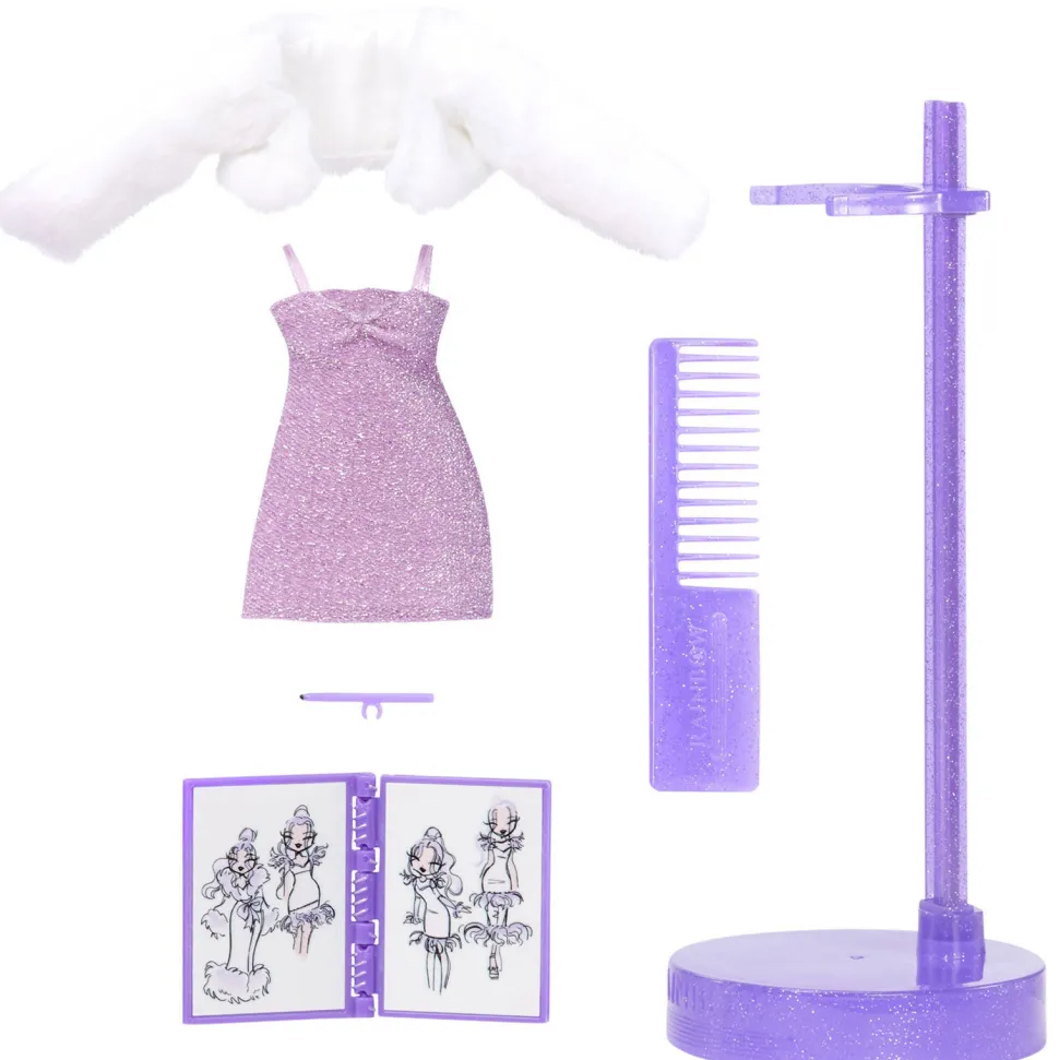 Rainbow High Fantastic Fashion Violet Willow - Paarse Pop
