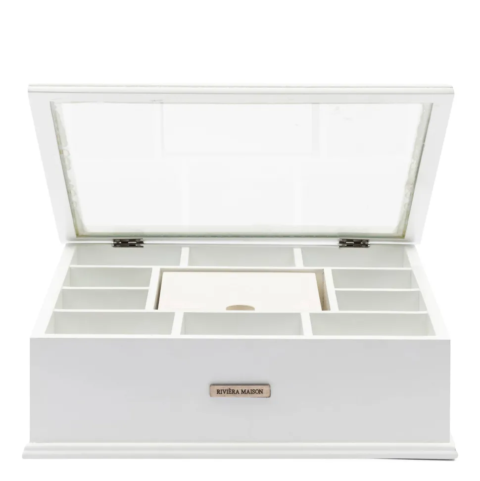 Riviera Maison Theedoos (Met Onderzetter) (Set Van 6)