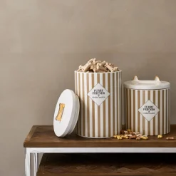 Riviera Maison Voorraadpot - Furry Friends Dog Food Storage Jar (17,5X28 Cm)