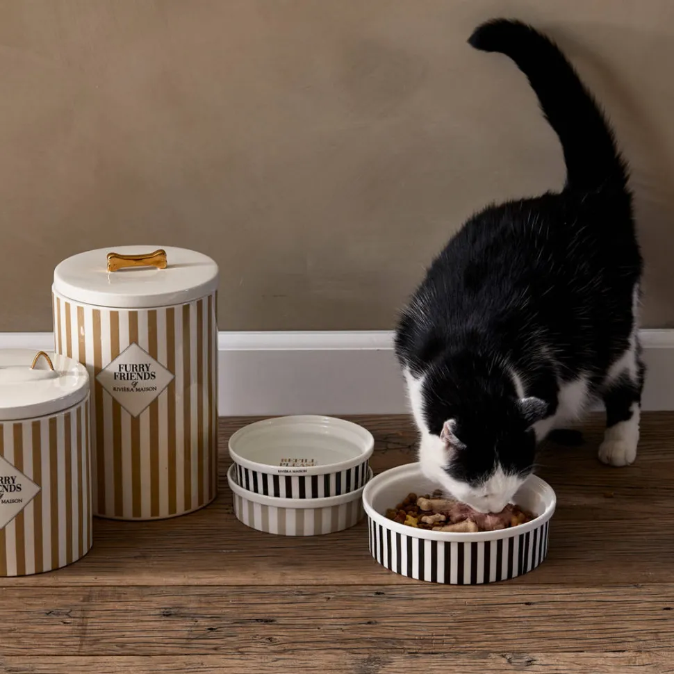 Riviera Maison Voorraadpot - Furry Friends Dog Food Storage Jar (17,5X28 Cm)