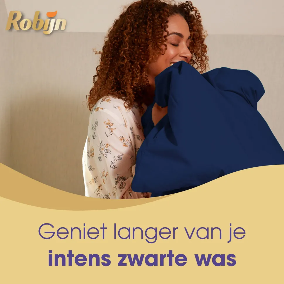 Robijn Classics Black Velvet Wasmiddeldoekjes - 4 X 16 Wasstrips - Voordeelverpakking - 64 Wasbeurten