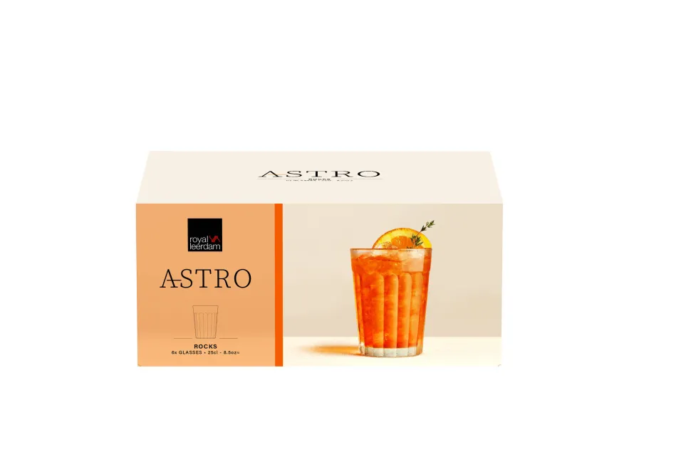 Royal Leerdam Astro Waterglazen (Set Van 6)