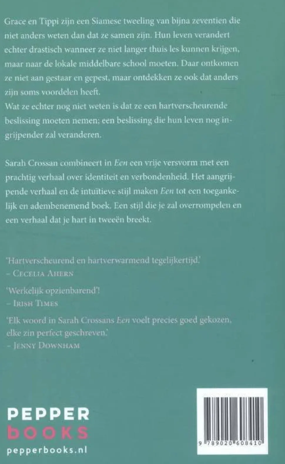 Sarah Crossan Een