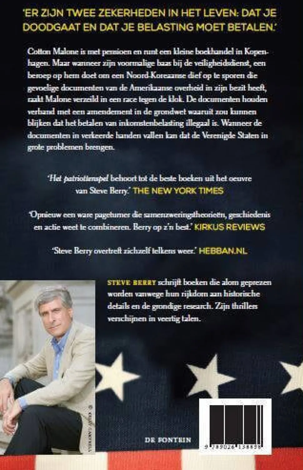 Steve Berry Cotton Malone: Het Patriottenspel