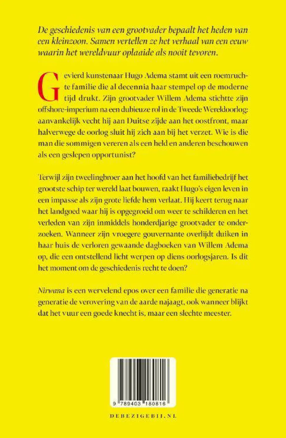 Tommy Wieringa Nirwana