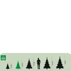 Triumph Tree Verlichte Kerstboom Forest Frosted (H155 X O119 Cm)