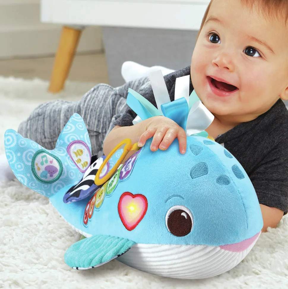 Vtech Baby Play Green Knuffel & Leer Walvis