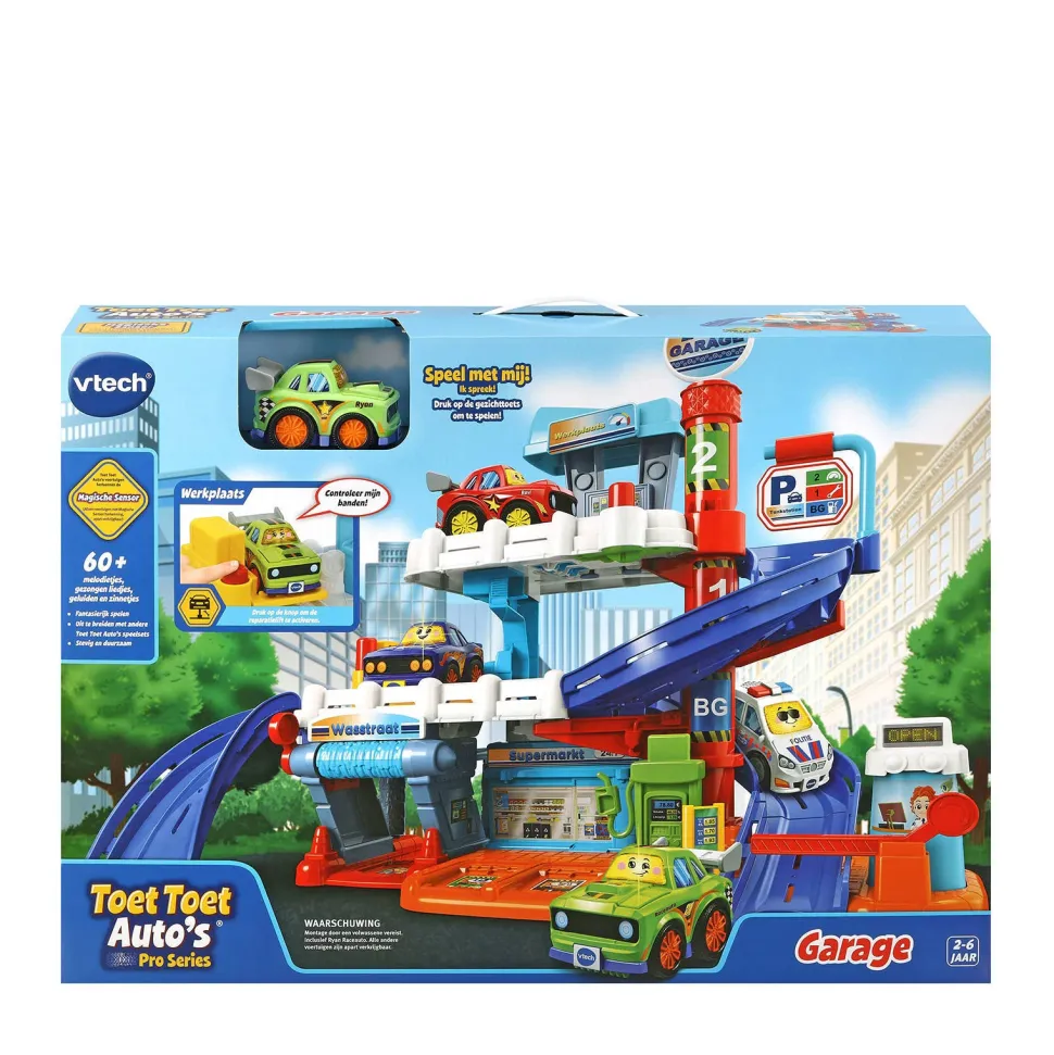 Vtech Toet Toet Auto'S Garage Met Takelwagen