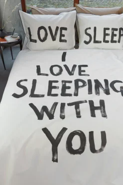 Vtwonen Katoenen Dekbedovertrek 1 Persoons Love Sleep (140X220 Cm)