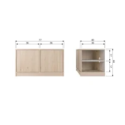 Vtwonen Onderkast M Modulair