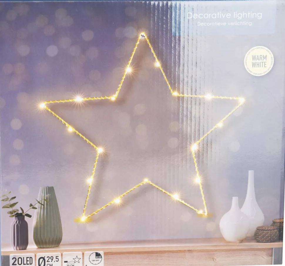 W Kerstster (30 Cm)