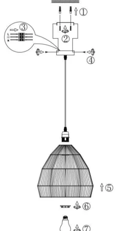 Wehkamp Home Hanglamp Ropino