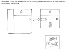 Wehkamp Home Igor Modulair Bankelement (1-Zits)