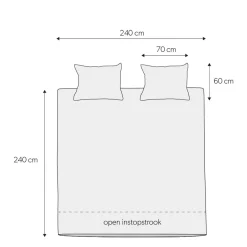 Wehkamp Home Katoenen Dekbedovertrek Lits-Jumeaux (240X220 Cm)