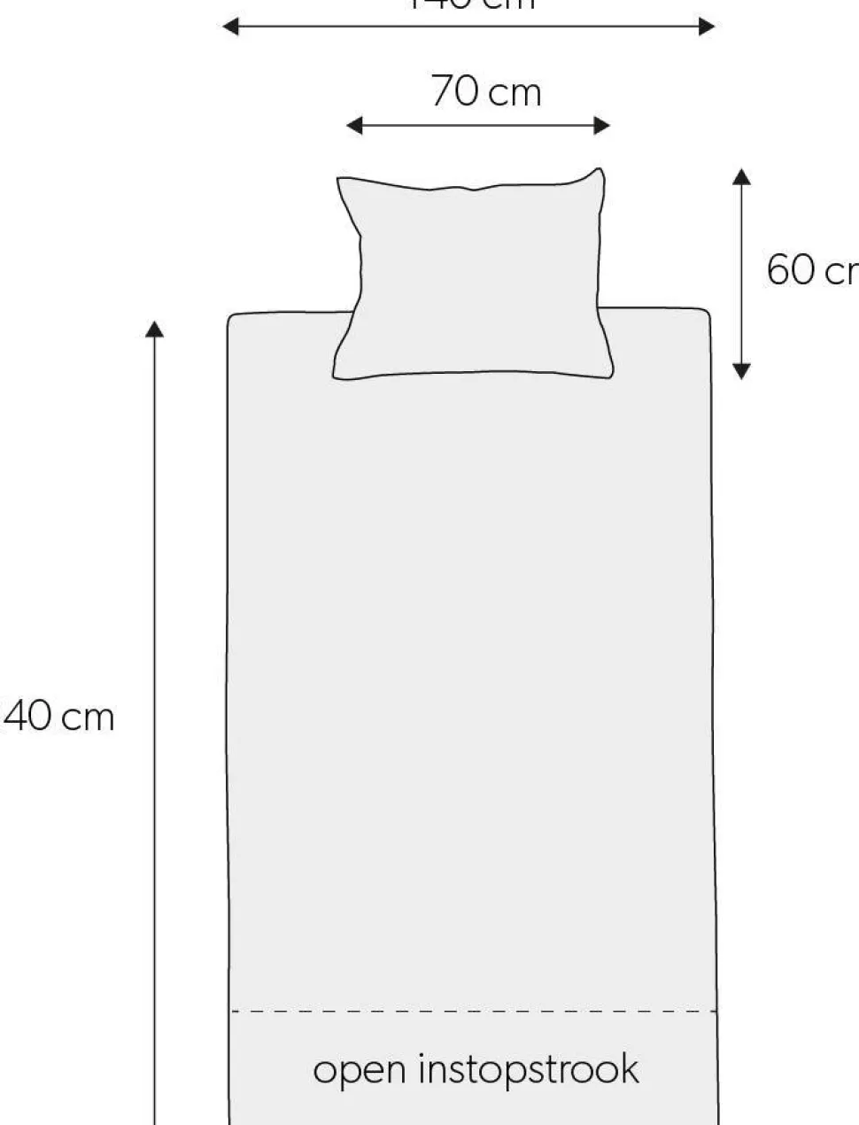 Wehkamp Home Katoenen Dekbedovertrek 1 Persoons (140X220 Cm)