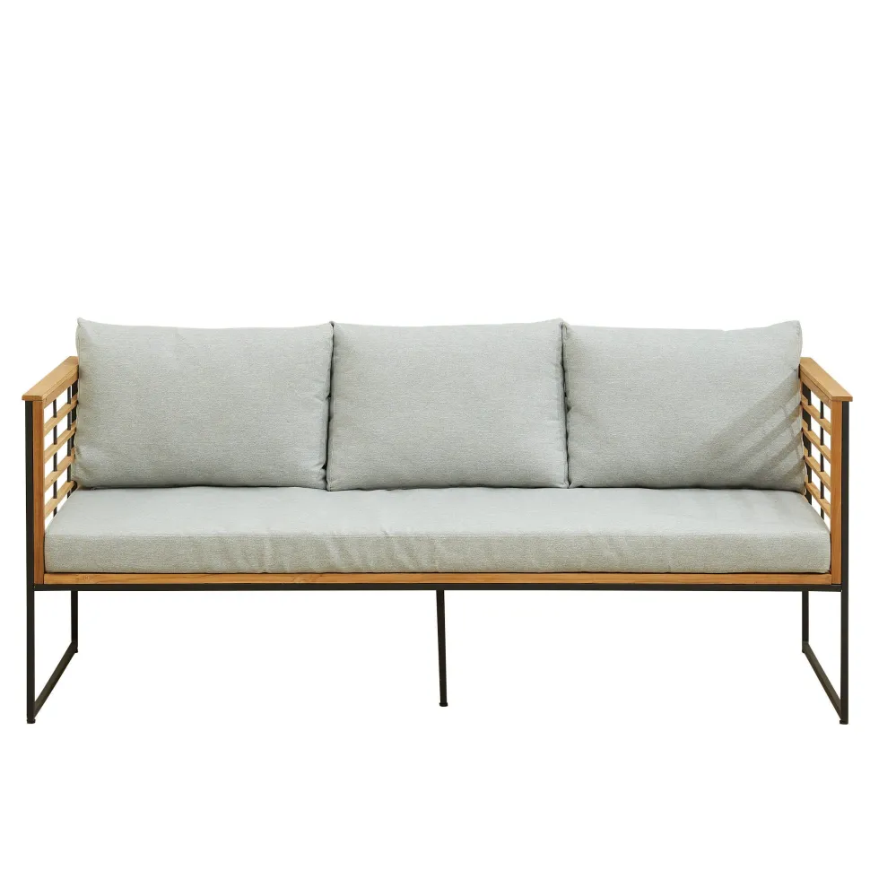 Wehkamp Home Teak 3-Zits Loungebank Leon