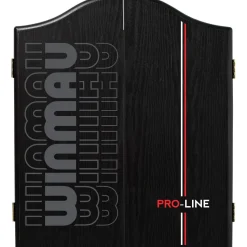 Winmau Dartkabinet Pro-Line Zwart Dartkabinet Pro-Line (Zwart)