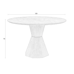 Zuiver Eettafel Lotus